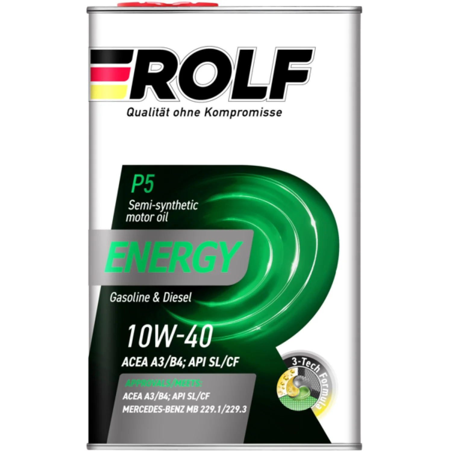 Масло моторное ROLF Energy 10W-40 SL/CF, 1л РАСПРОДАЖА Фото 1