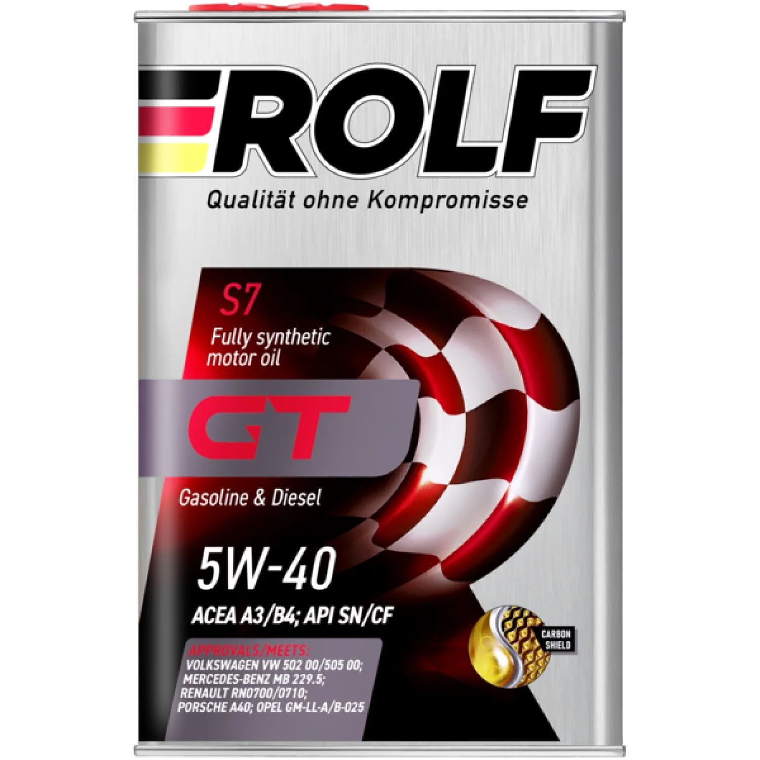 Масло моторное ROLF GT 5W-40, 4л Фото 1