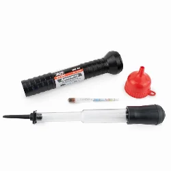 Ареометр универсальный электролит+тосол (в пласт. тубе с воронкой) AVS HM-01 Фото 1