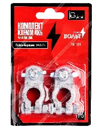 Клеммы СтартВОЛЬТ гайка-барашек D=8 мм (свинец) SBT 001 Фото 1