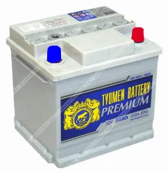 Аккумулятор Тюмень Premium 50 Ач о.п. Фото 1