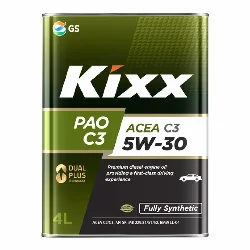 Масло моторное KIXX PAO C3 5W-30, 4л Фото 1