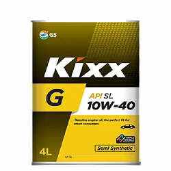 Масло моторное KIXX G SL 10W-40, 4л Фото 1