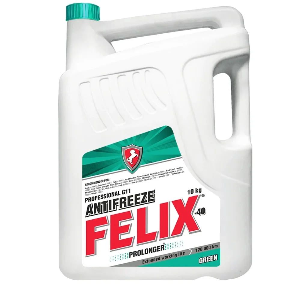 Антифриз FELIX Prolonger G11 зеленый, 10кг Фото 1