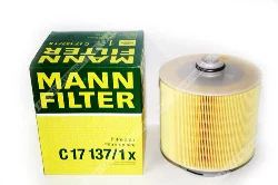 Фильтр воздушный MANN C17137/1x (GB-539, LA-1061, SB2136) AUDI A6 III / Allroad II Фото 1