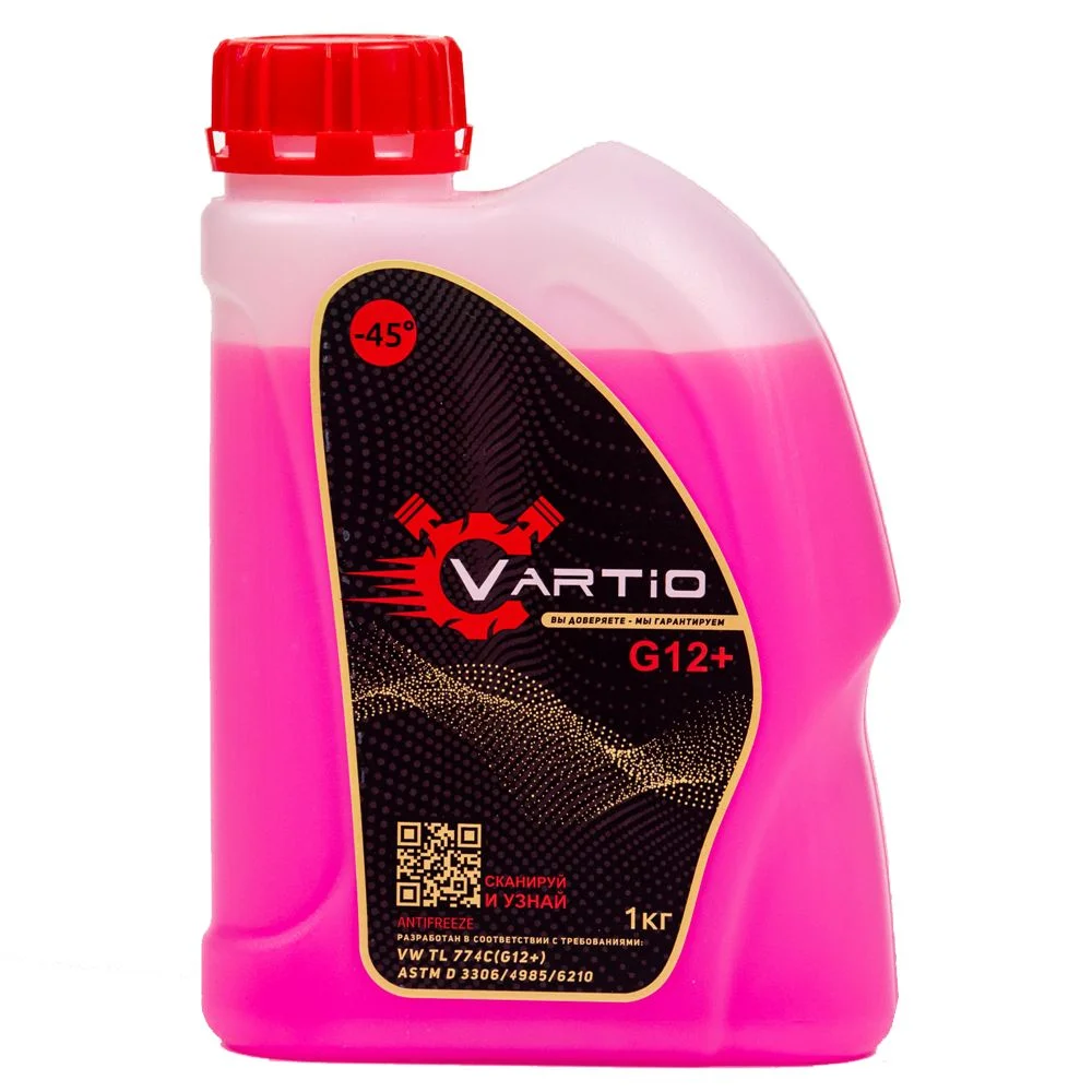 Антифриз VARTIO G12+ красный, 1кг Фото 1