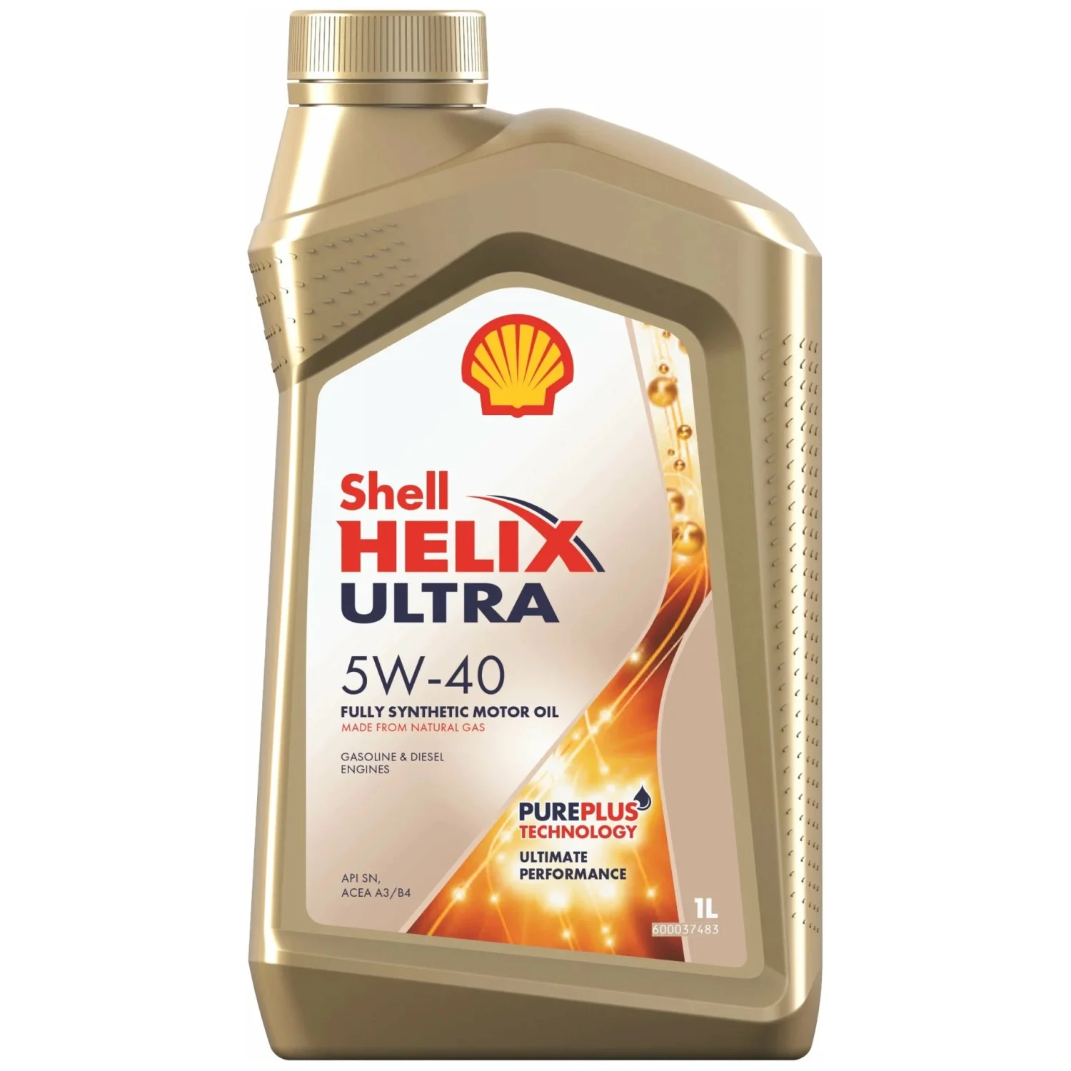 Масло моторное SHELL Helix Ultra 5W-40, 1л