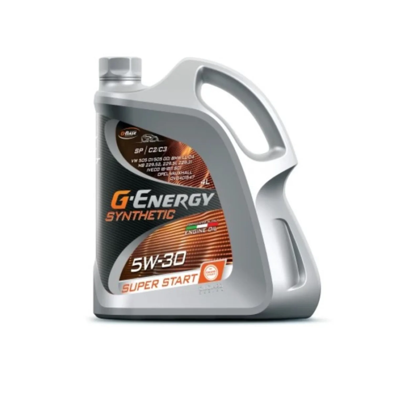 Масло моторное G-ENERGY Synthetic Super Start 5W-30, 4л