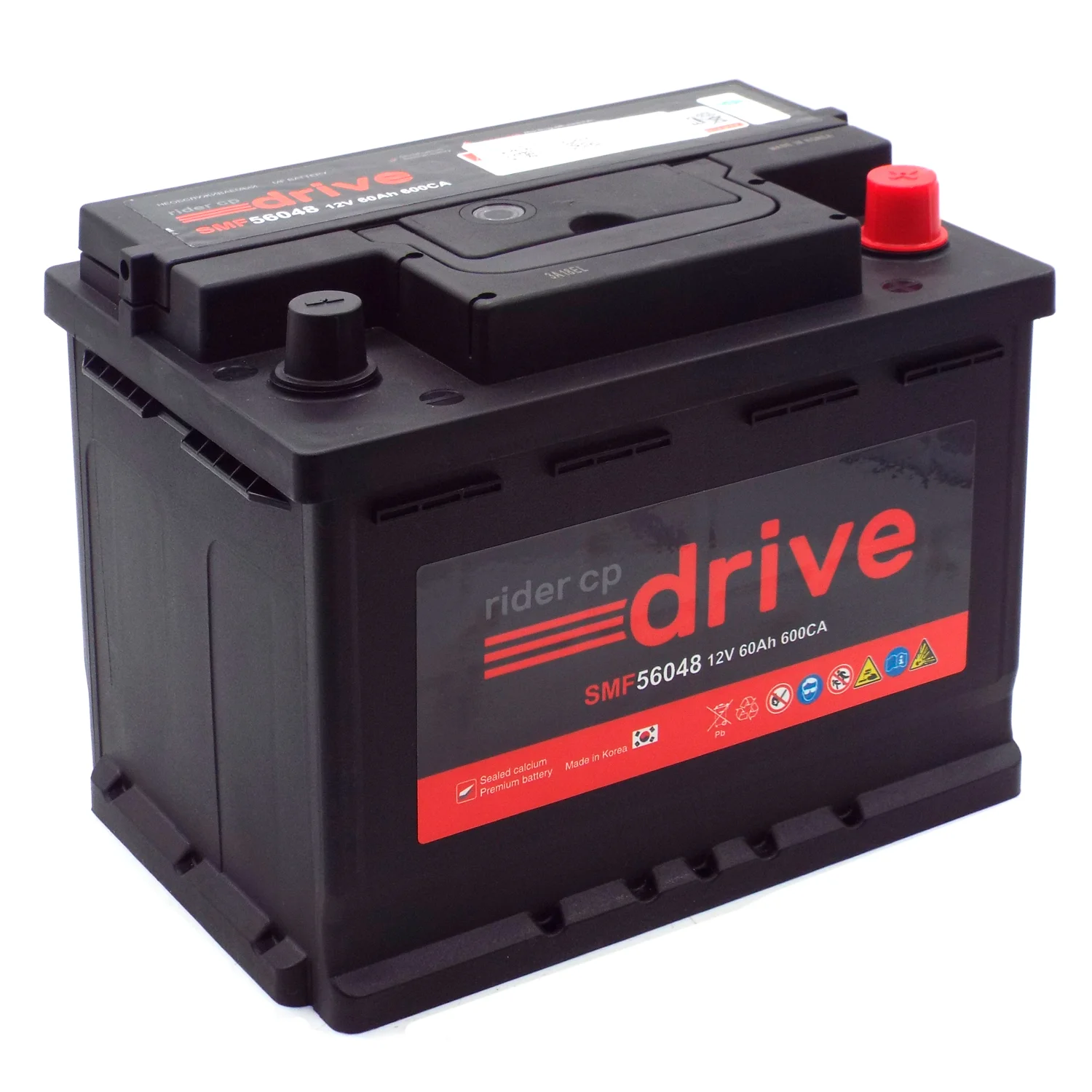 Аккумулятор RIDER SMF 56048 60 Ач о.п. Фото 1