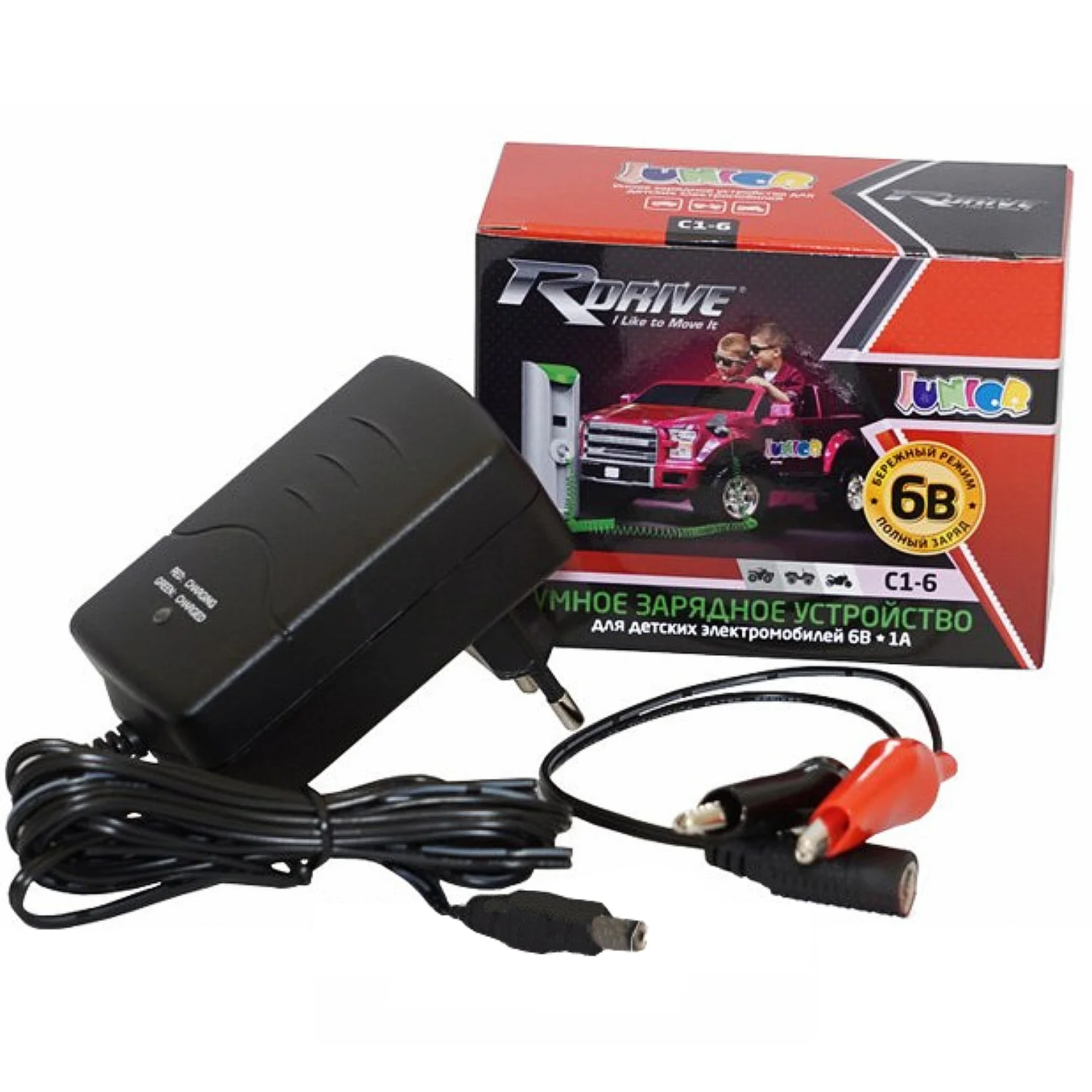 Зарядное устройство RDrive Junior C1-6 Фото 1