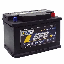 Аккумулятор VST EFB 75 Ач о.п. Фото 1