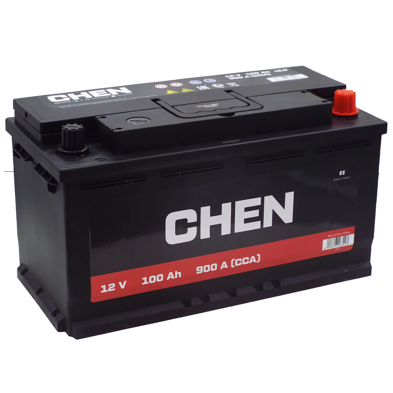 Аккумулятор CHEN 100 Ач о.п.