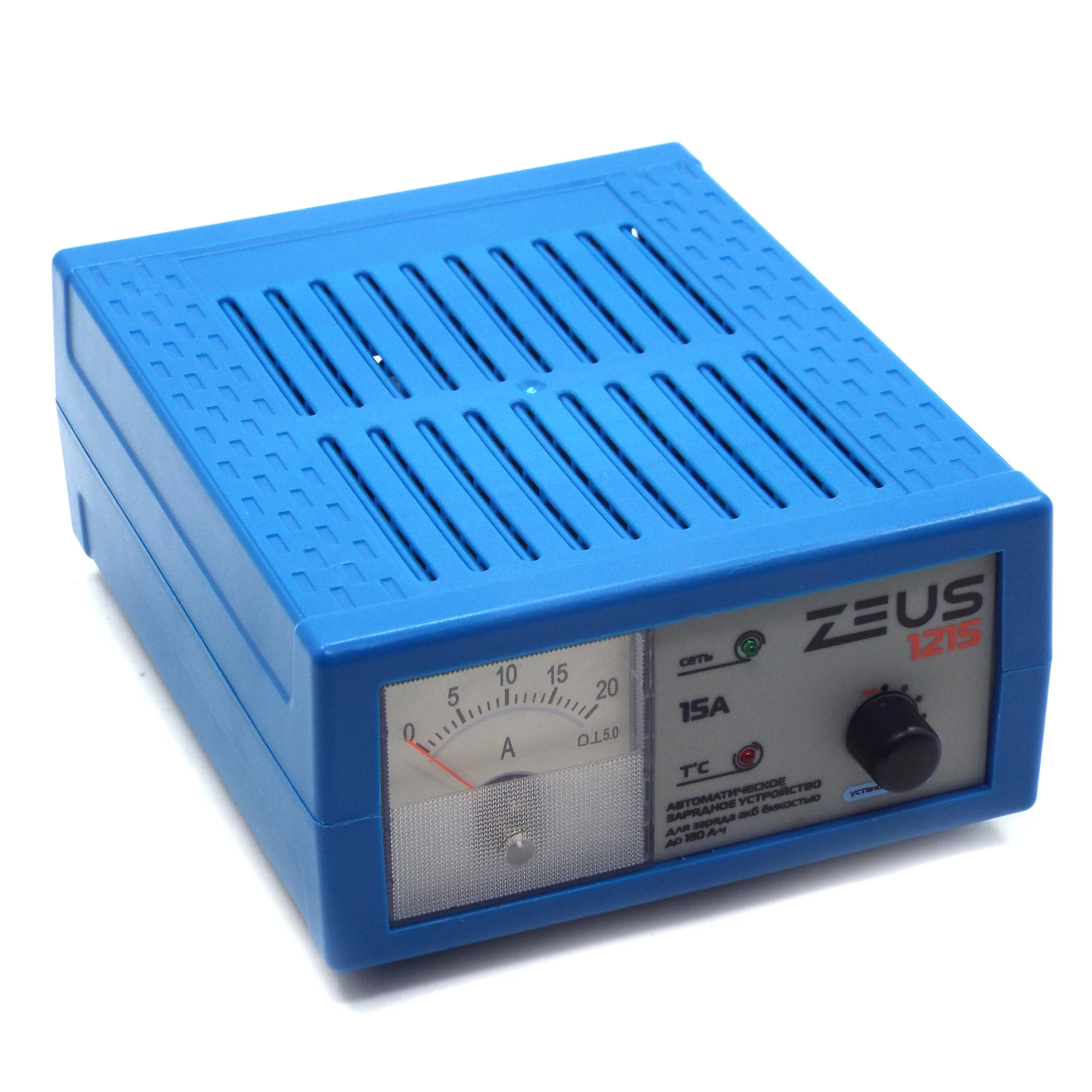 Зарядное устройство ZEUS 1215 12В 15А (автомат.) Фото 1