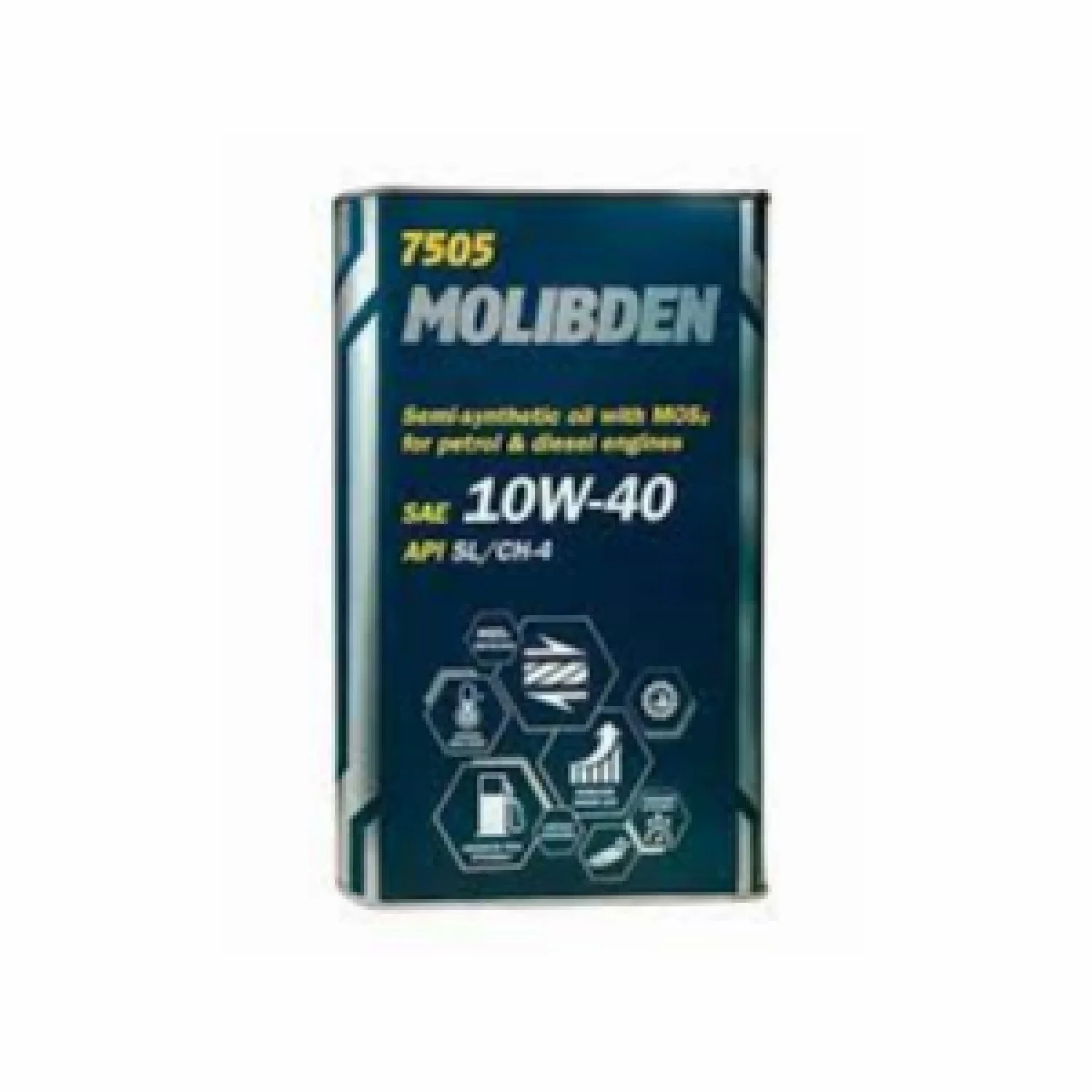 Масло моторное MANNOL Molibden 10W-40, 4л ж/б РАСПРОДАЖА Фото 1