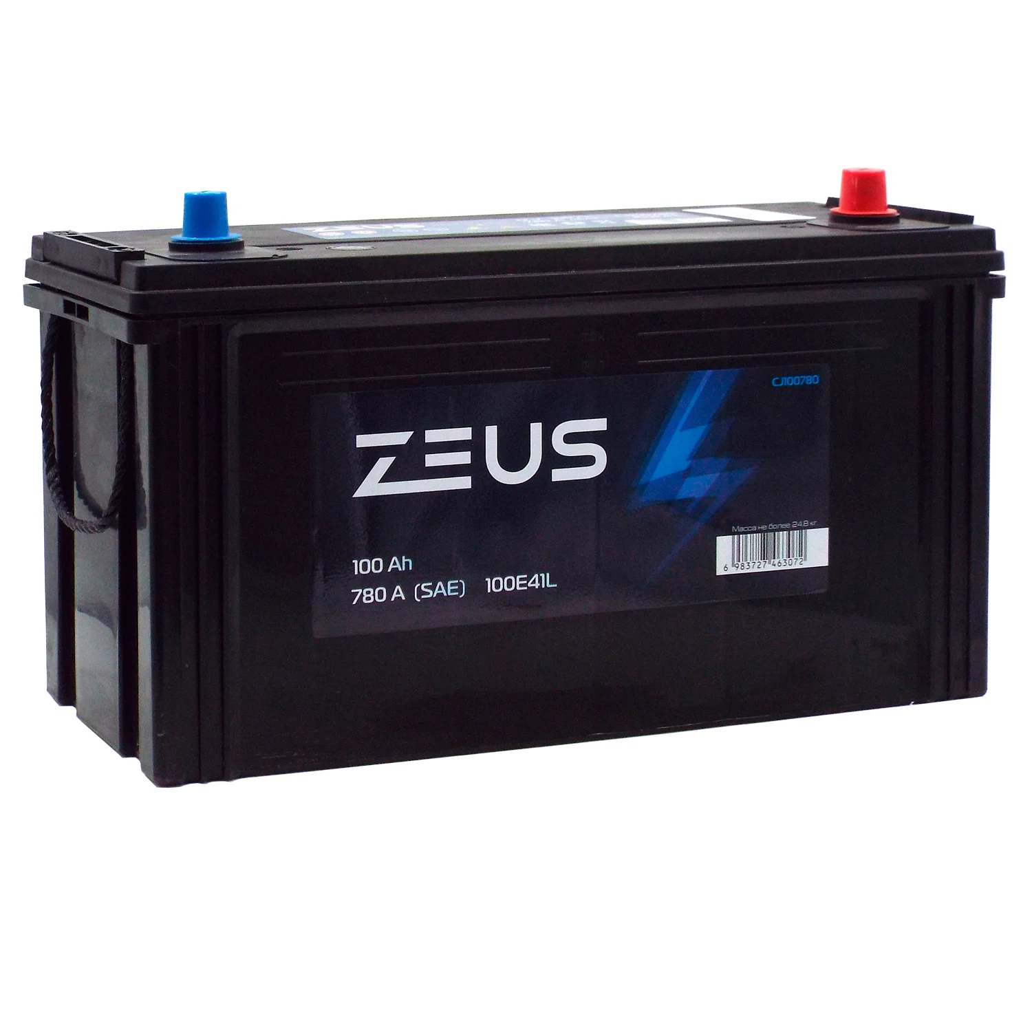 Аккумулятор ZEUS Asia 100E41L 100 Ач о.п. Фото 1