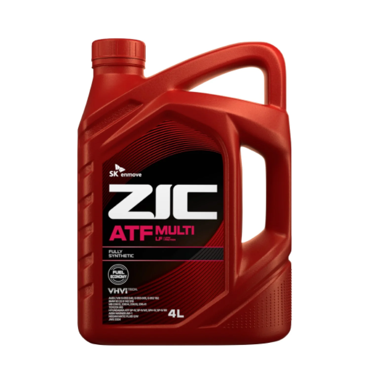 Масло трансмиссионное ZIC ATF Multi LF, 4л Фото 1