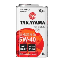 Масло моторное TAKAYAMA Adaptec A3/B4 5W-40, 1л Фото 1