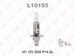 Лампа галогенная H1 12V 55W P14.5s LYNX L10155 Фото 1