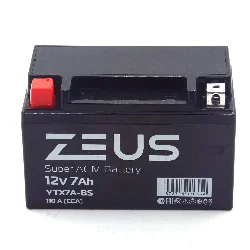 Аккумулятор ZEUS SUPER AGM 7 Ач п.п. (YTX7A-BS) Фото 1