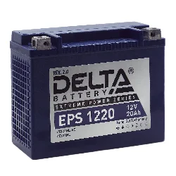 Аккумулятор DELTA EPS 1220 20 Ач о.п. (YTX24HL-BS) Фото 1