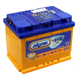 Аккумулятор АКОМ +EFB 60 Ач п.п. Фото 1