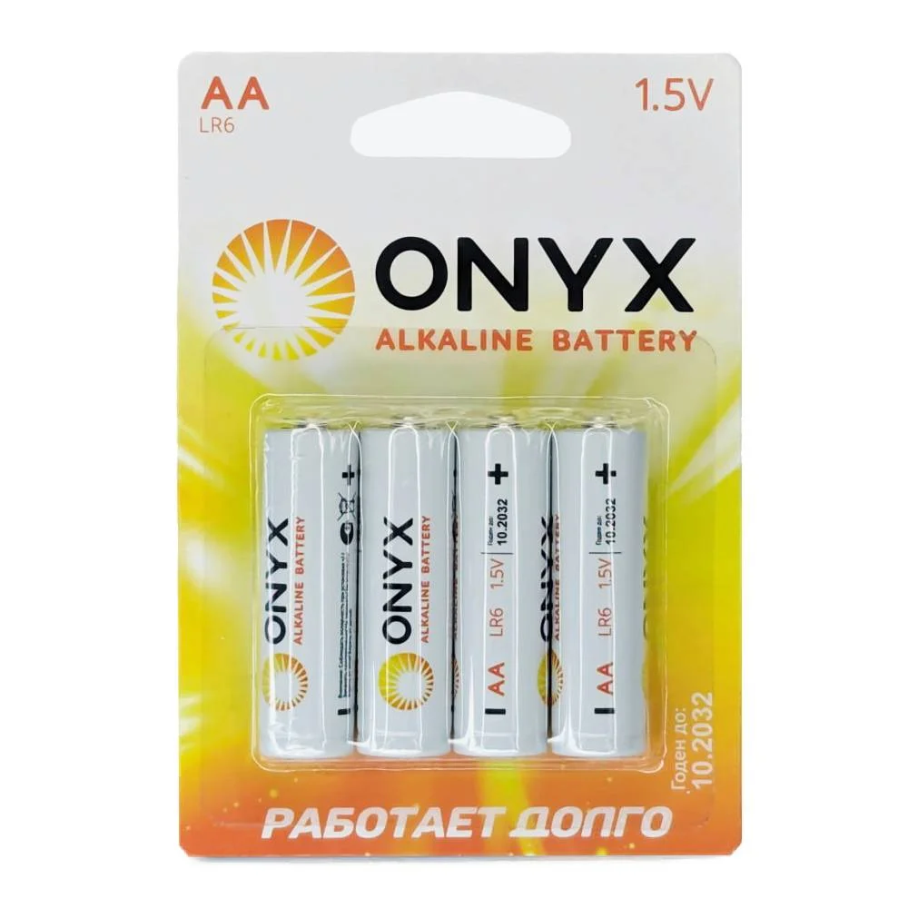 Батарейка ONYX LR06 AA 1.5V BL*4