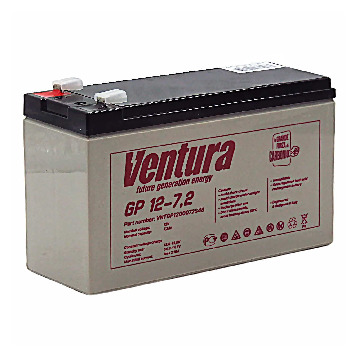 Аккумулятор Ventura GP 12-7,2 (универсальный) Фото 1