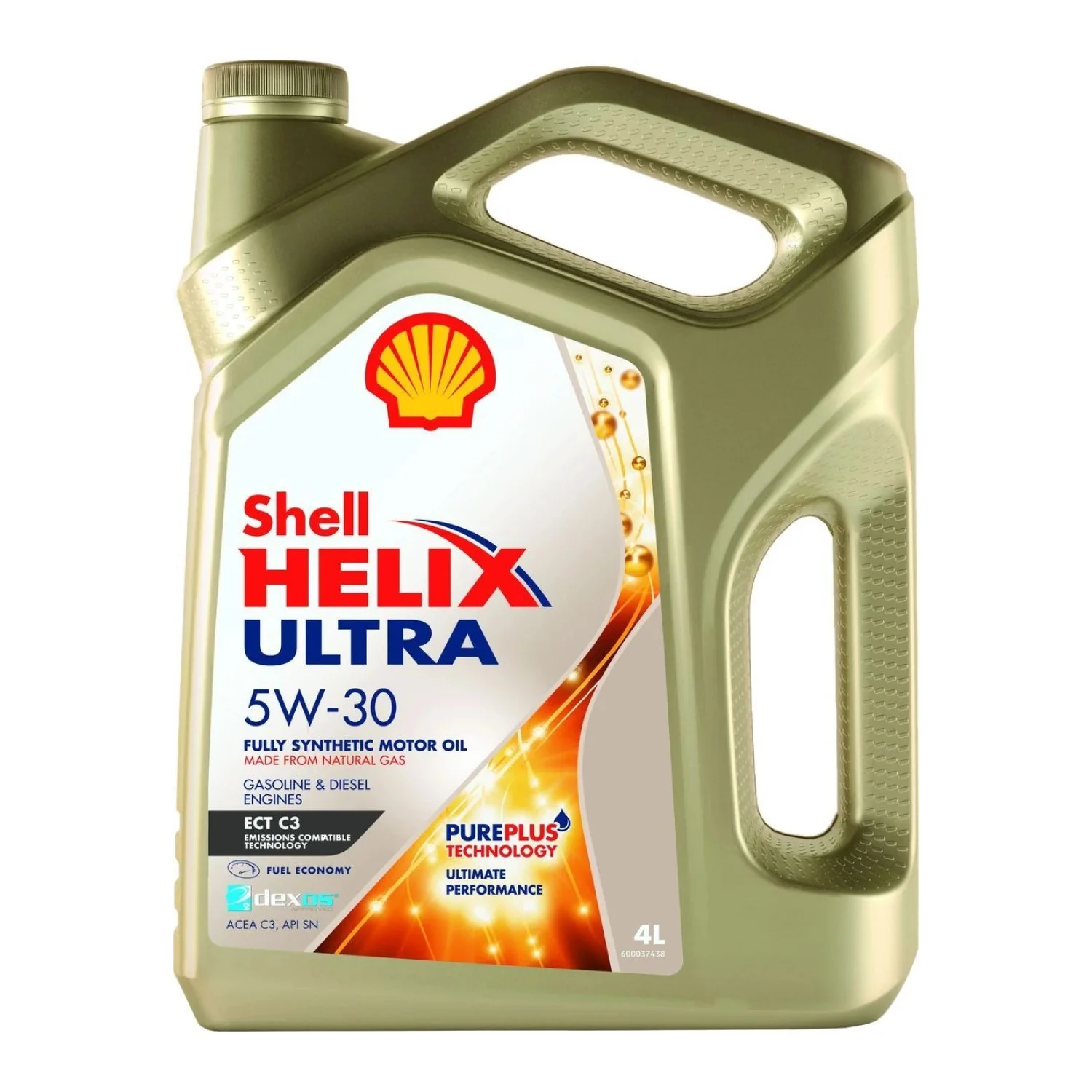 Масло моторное SHELL Helix Ultra ECT 5W-30, 4л Фото 1