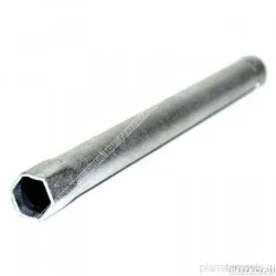 Ключ свечной 21 мм  с резинкой L=280мм АвтоДело Фото 1