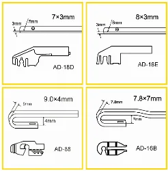 Щетка стеклоочистителя бескаркасная HOFER 26