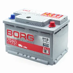 Аккумулятор BORG Premium 75 Ач о.п. Фото 1