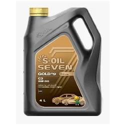 Масло моторное S-OIL Seven GOLD #9 C3 5W-30, 4л РАСПРОДАЖА Фото 1