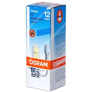 Лампа галогенная H3 12V 100W PK22s OSRAM 62201 STOCK-ЦЕНА Фото 1