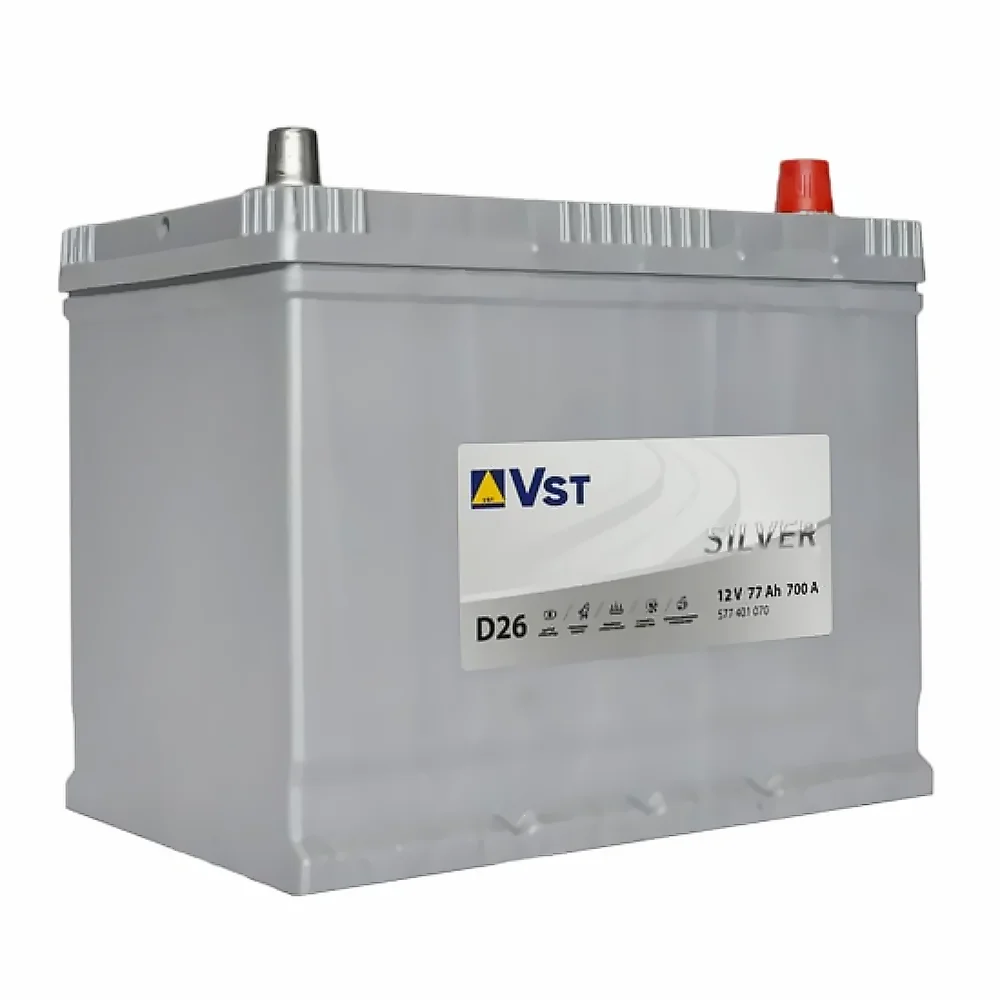 Аккумулятор VST Silver Asia D26 77 Ач о.п.