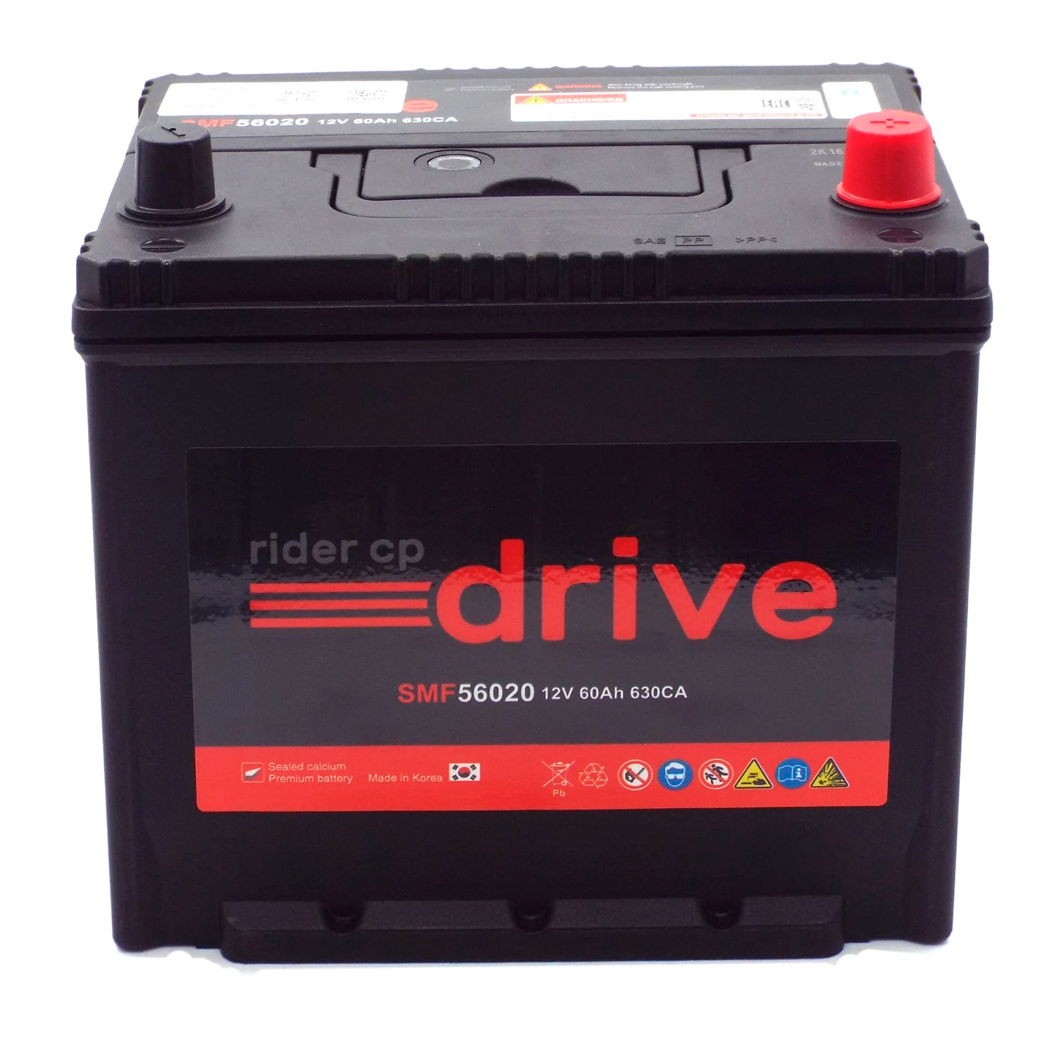 Аккумулятор RIDER SMF 56020 Asia 60 Ач о.п. Фото 1