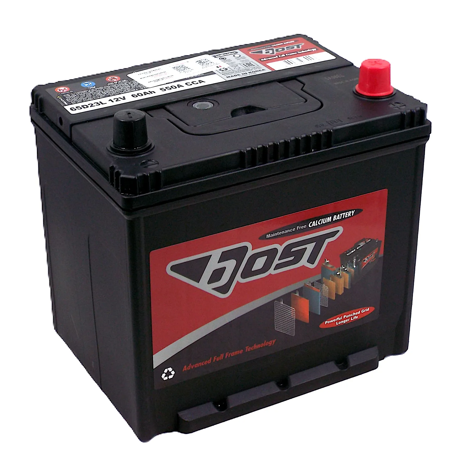 Аккумулятор BOST ASIA 65D23L 60 Ач о.п.