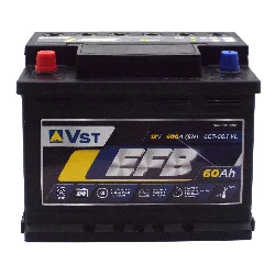 Аккумулятор VST EFB 60 Ач п.п. Фото 1
