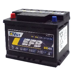 Аккумулятор VST EFB 60 Ач п.п. Фото 1