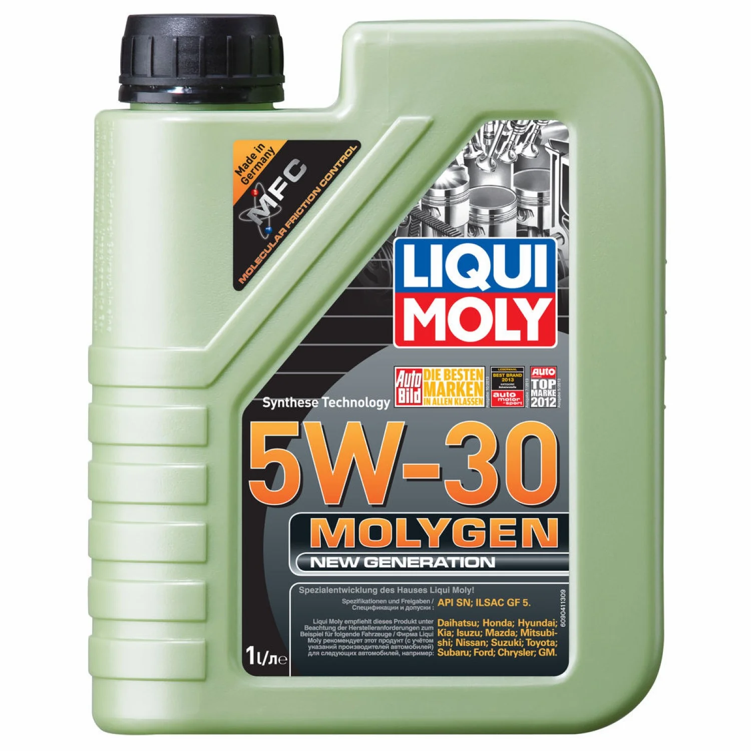 Масло моторное LIQUI MOLY Molygen New Generation 5W-30, 1л