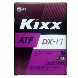 Масло трансмиссионное KIXX ATF DX-VI, 4л Фото 1