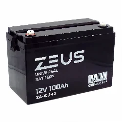 Аккумулятор ZEUS ZA-100-12 (универсальный) СУПЕР ЦЕНА Фото 1
