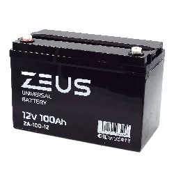 Аккумулятор ZEUS ZA-100-12 (универсальный) СУПЕР ЦЕНА Фото 1