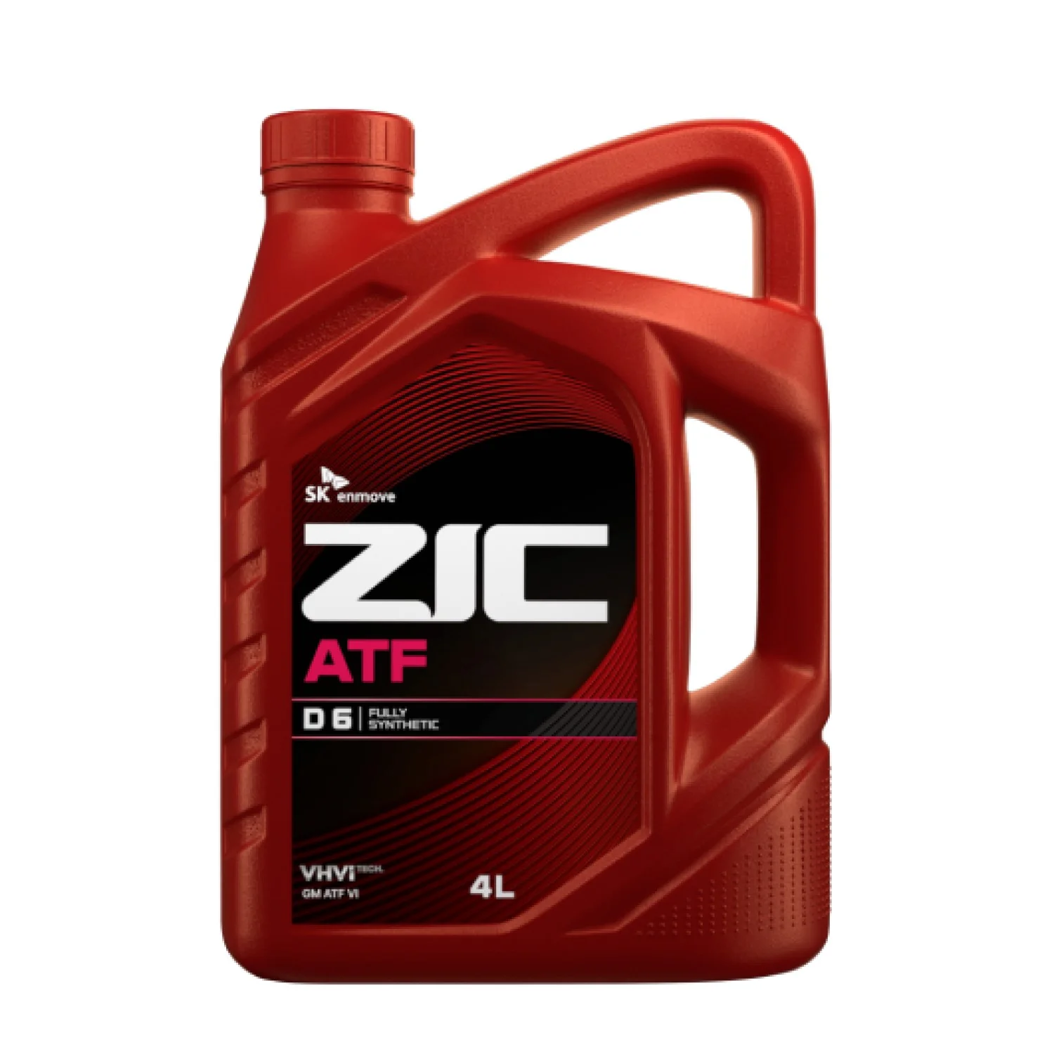 Масло трансмисcионное ZIC ATF Dexron 6, 4л Фото 1