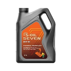 Масло трансмиссионное S-OIL Seven ATF III, 4л РАСПРОДАЖА Фото 1