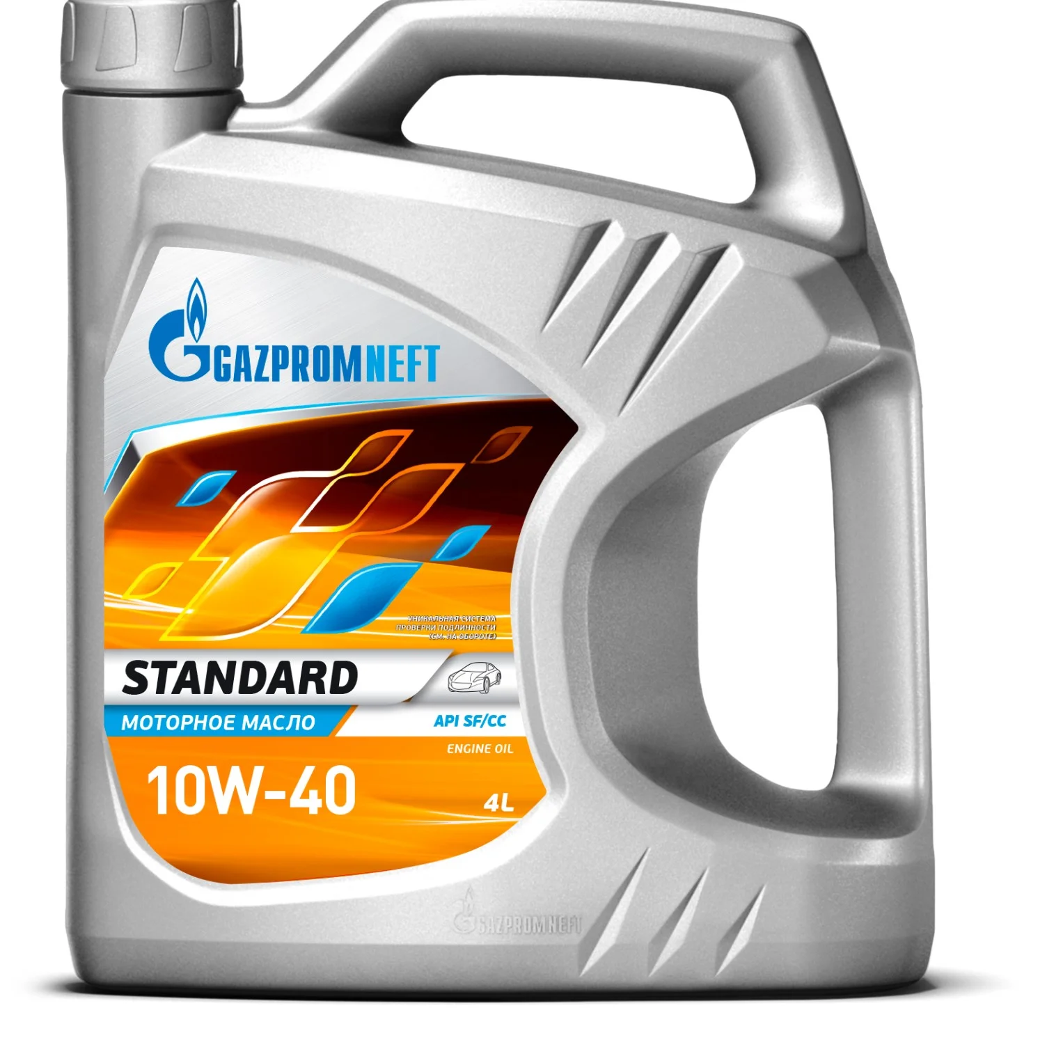 Масло моторное GAZPROMNEFT Standart 10W-40, 4л Фото 1