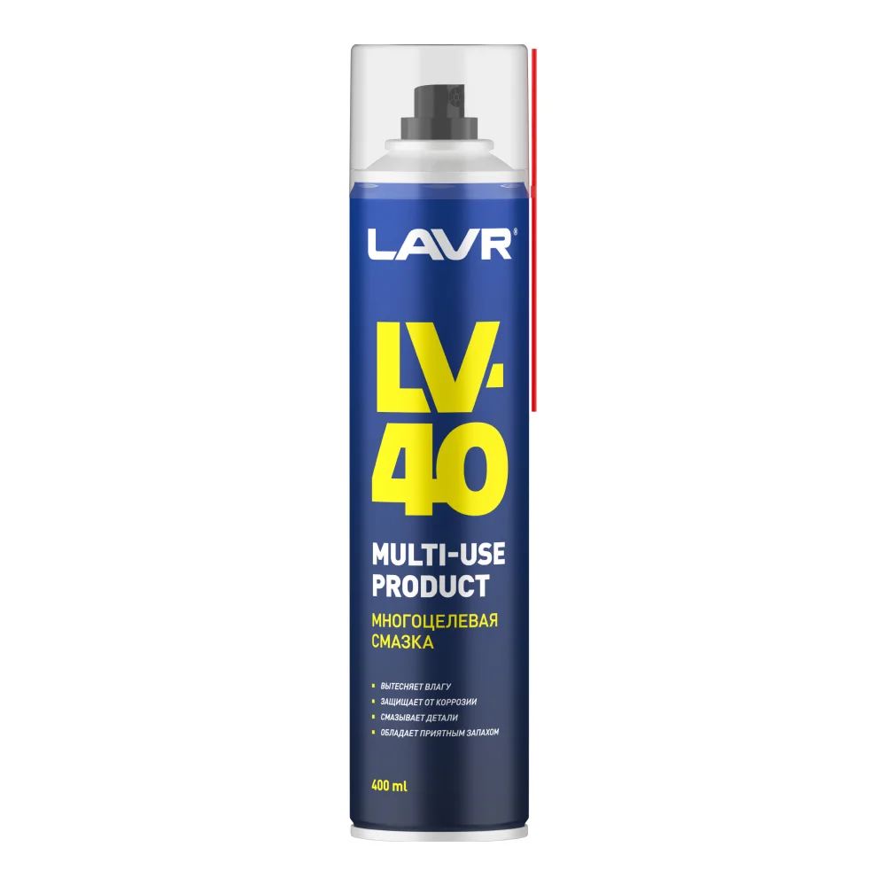 Смазка многоцелевая LAVR LV-40, 400мл / LN1485