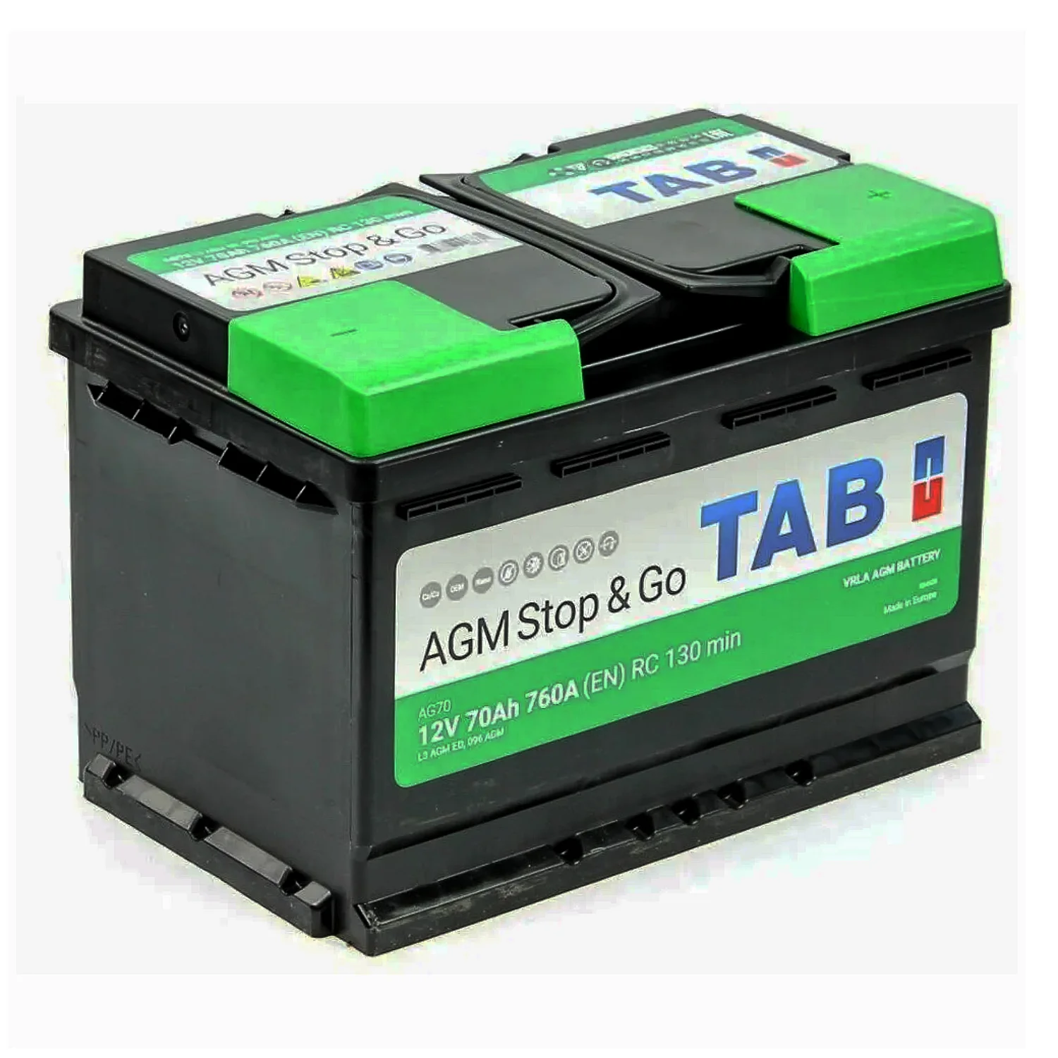 Аккумулятор TAB AGM 70 Ач о.п. Фото 1