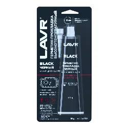 Герметик-прокладка черный высокотемпературный Black LAVR, 85 г / LN1738 Фото 1