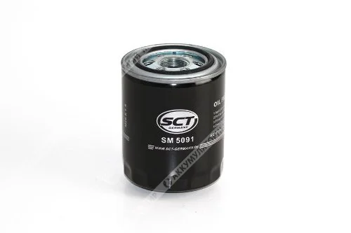 Фильтр масляный SCT SM5091 (W930/26, GB-1167, LC-1187) HYUNDAI / KIA Фото 1