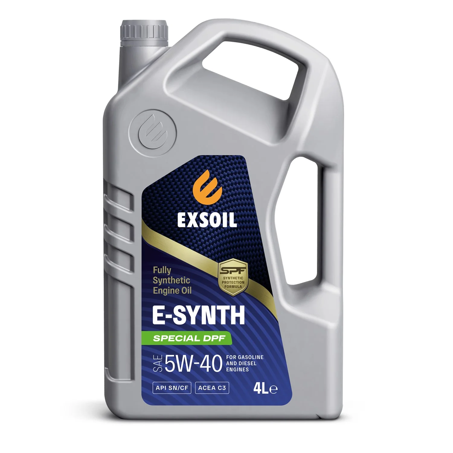 Масло моторное EXSOIL E-SYNTH Special DPF 5W-40, 4л Фото 1